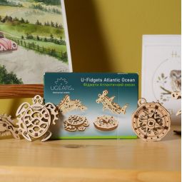 U-Fidget Ocean Pacifique UGEARS UGEARS Ikaipaka jeux & jouets