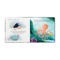 Odell La petite pieuvre courageuse livre Jellycat Jellycat