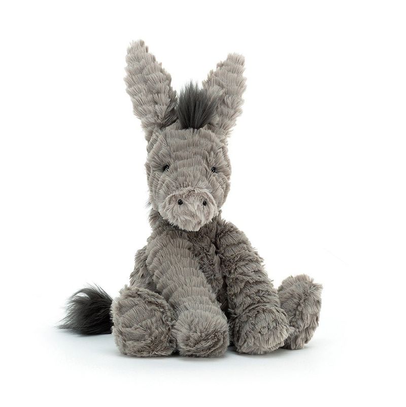 Fuddlewuddle Donkey Ane Medium Jellycat Jellycat Ikaipaka jeux