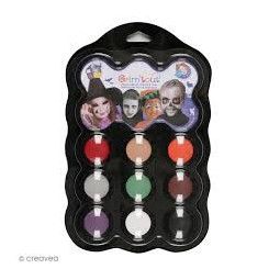Grimtout palette de maquillage 9 couleurs Maléfice Grimtout