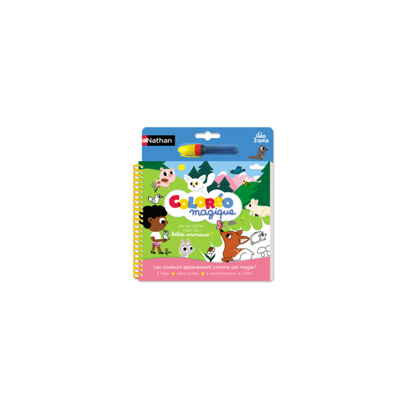 Coloréo Bébés Animaux Nathan Ikaipaka jeux & jouets Royan