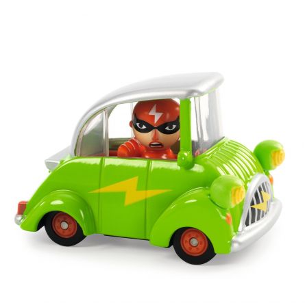 Crazy Motors Voiture Green Flash Djeco Ikaipaka jeux & jouets
