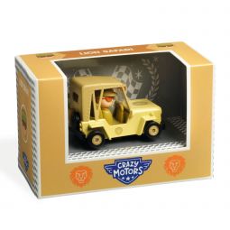 Crazy Motors Voiture Lion Safari Djeco Ikaipaka jeux & jouets