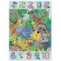 Puzzle 54p 1 à 10 Jungle Djeco Ikaipaka jeux & jouets Royan