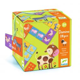 Domino Ferme Djeco Djeco Ikaipaka jeux & jouets Royan