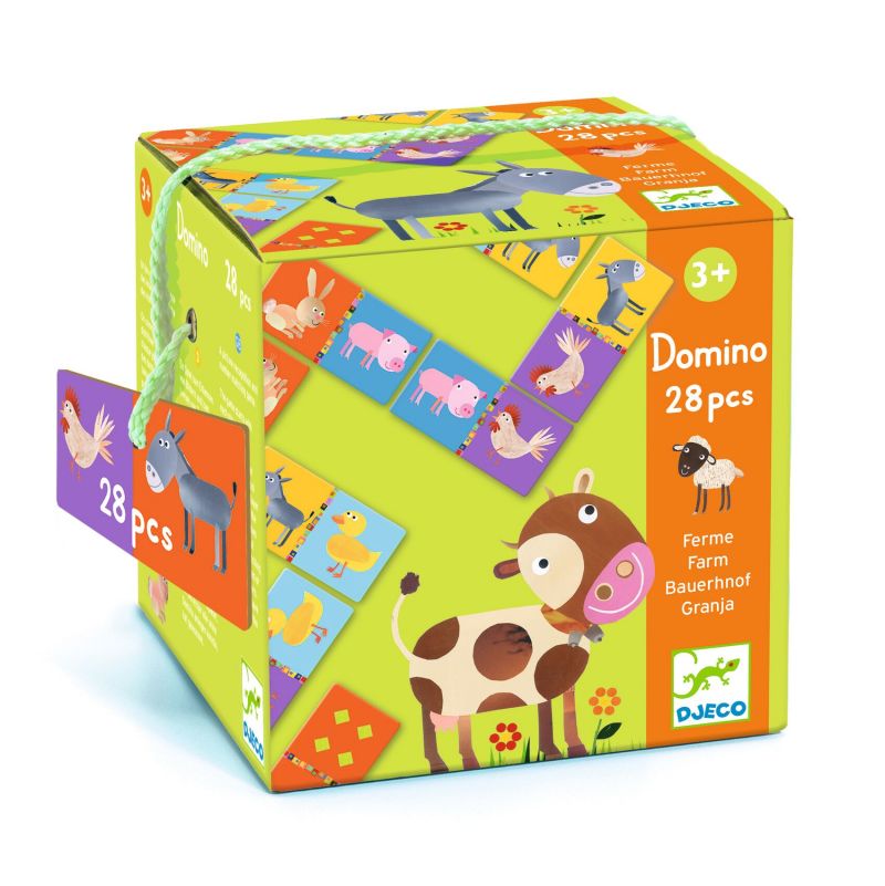 Domino Ferme Djeco Djeco Ikaipaka jeux & jouets Royan