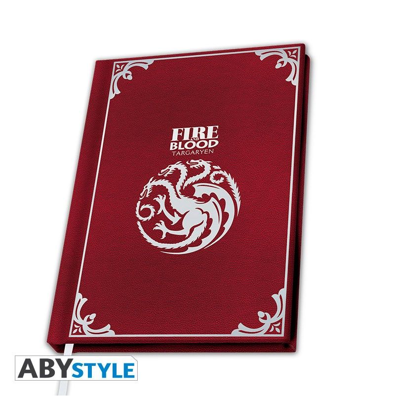 NoteBook Games of Thrones Targaryen Abyss corp Ikaipaka jeux &