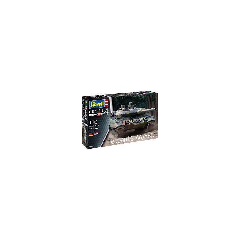 Maquette char LEOPARD 2A6/A6NL Maquette Revell REVELL Ikaipaka