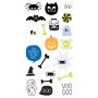 Puffies Halloween autocollants Artemio Ikaipaka jeux & jouets