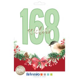 Stickers Book Xmas Berries 168 Stickers Artemio Artemio
