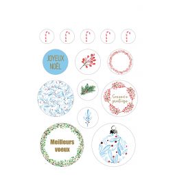 Stickers Book Xmas Berries 168 Stickers Artemio Artemio