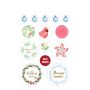 Stickers Book Xmas Berries 168 Stickers Artemio Artemio