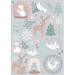 Décalcomanie Let it snow Artemio Artemio Ikaipaka jeux & jouets