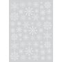 Décalcomanie Let it snow Flocons Artemio Artemio Ikaipaka jeux