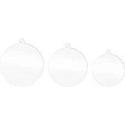 Set 3 boules transparentes rondes Artemio Ikaipaka jeux &