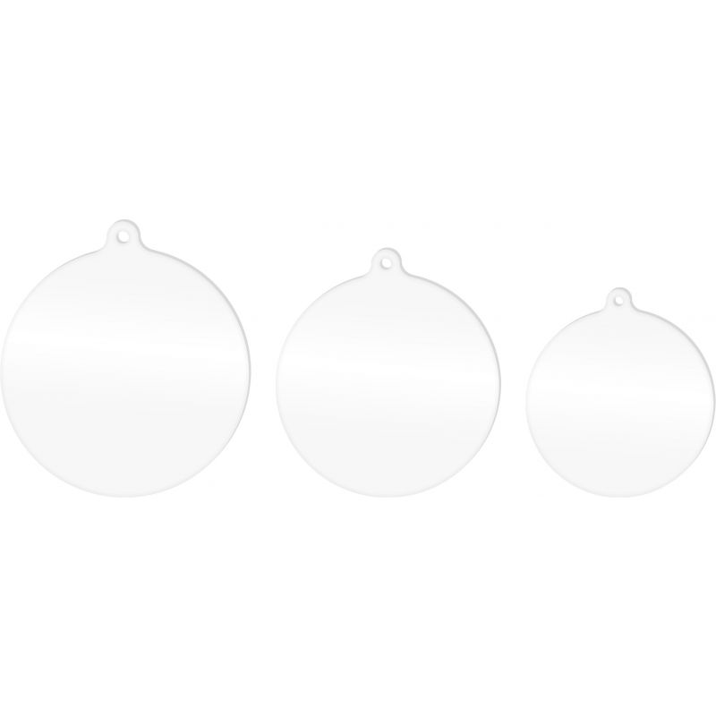 Set 3 boules transparentes rondes Artemio Ikaipaka jeux &