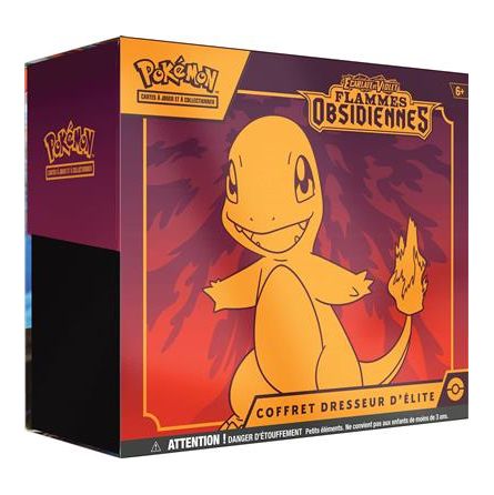Pokémon EV03: Coffret Dresseur d'Élite Flammes Obsidiennes