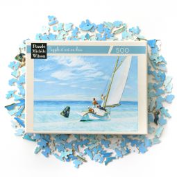 Puzzle Michèle Wilson 500 La Houle E.Hopper Puzzle Michèle