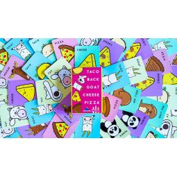 Taco Verso Bouc Cheese Pizza Blue Orange Ikaipaka jeux & jouets