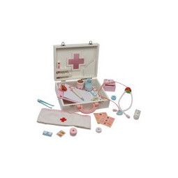 Valise de docteur "isabelle" Legler Ikaipaka jeux & jouets Royan