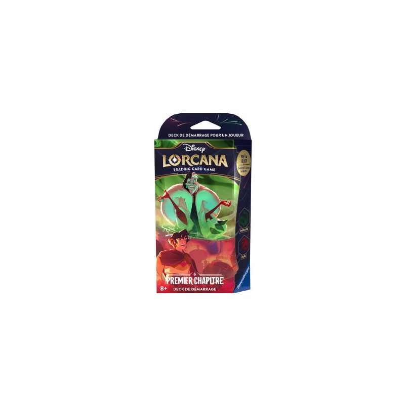 Disney Lorcana Set1 - Deck de démarrage -Glimmers Emeraude - IkaIpaka Royan