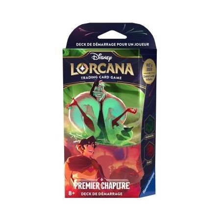 Disney Lorcana Set1 - Deck de démarrage -Glimmers Emeraude - IkaIpaka Royan