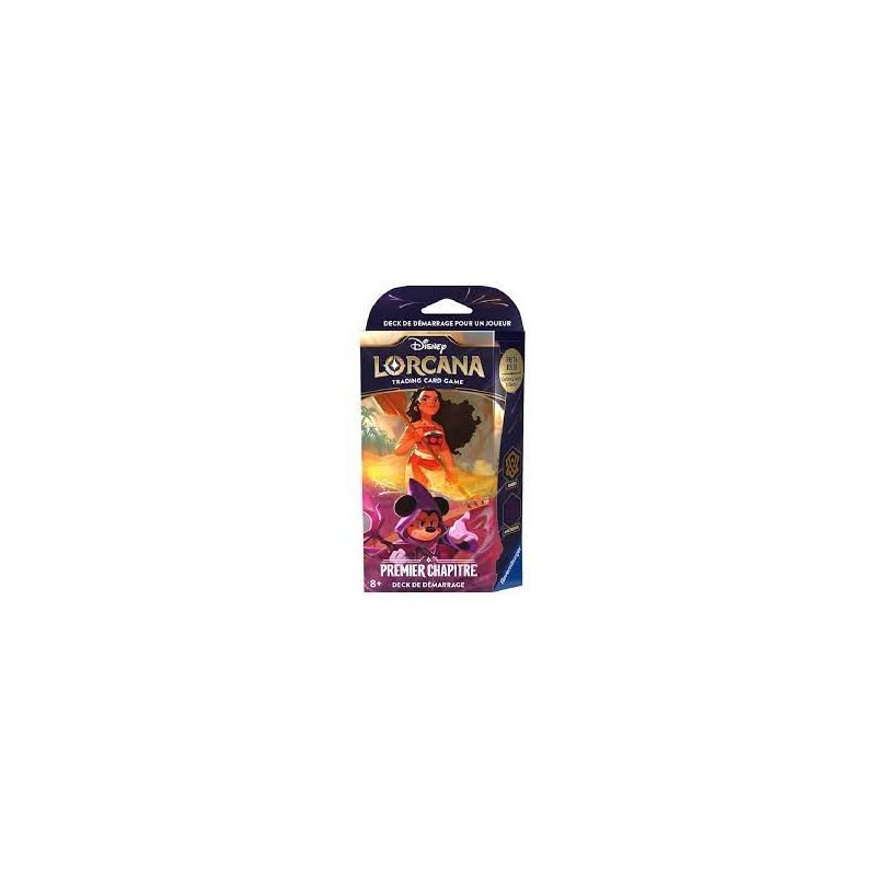 Disney Lorcana Set1 - Deck de démarrage - Glimmers Ambre