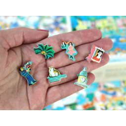 Puzzle Michèle Wilson 350 Portofino Le Port A.Puppo Puzzle
