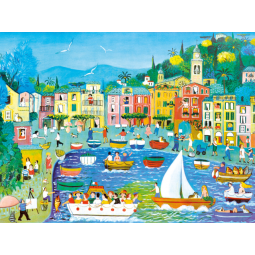 Puzzle Michèle Wilson 350 Portofino Le Port A.Puppo Puzzle