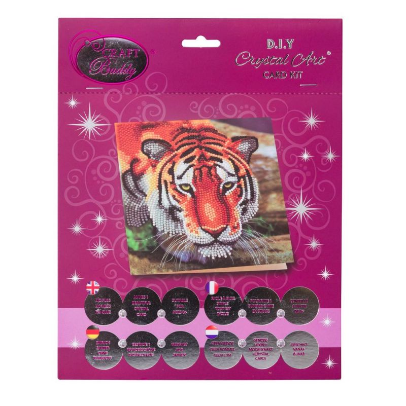 Crystal Art Tigre Oz Ikaipaka jeux & jouets Royan