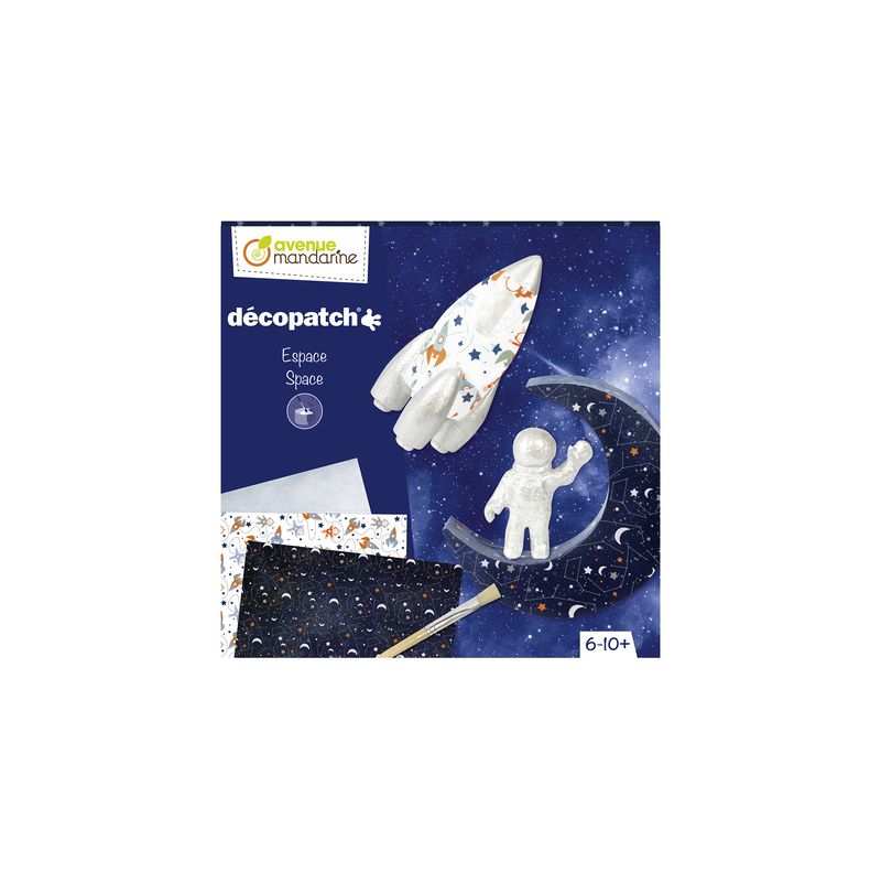 Coffret Espace décopatch Avenue Mandarine Ikaipaka jeux &