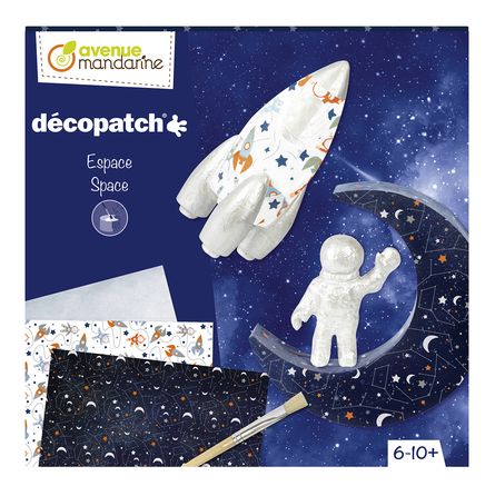 Coffret Espace décopatch Avenue Mandarine Ikaipaka jeux &