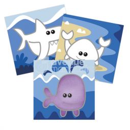 Graffy Easy Animaux Marins Décopatch Ikaipaka jeux & jouets