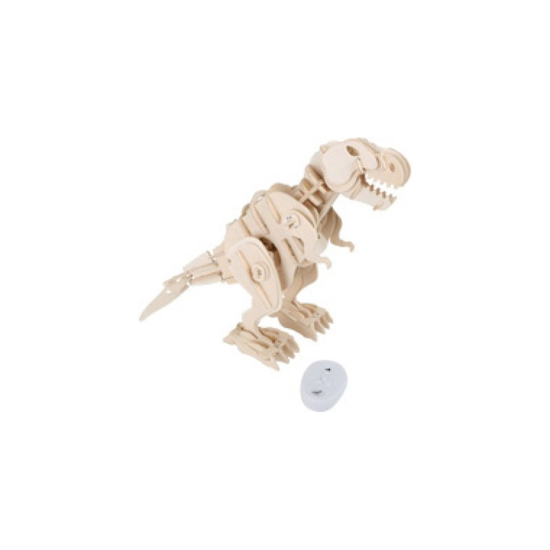 Kit en bois Dino-robot T-rex avec télécommande - IkaIpaka Royan