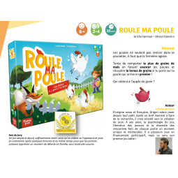Roule ma poule AUZOU Ikaipaka jeux & jouets Royan