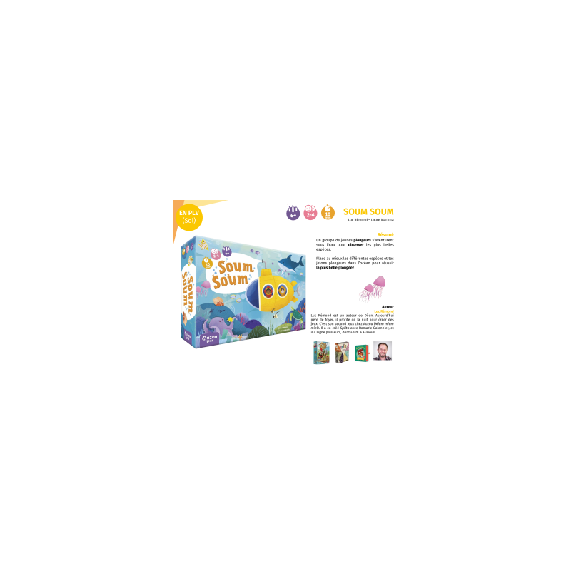Soum Soum AUZOU Ikaipaka jeux & jouets Royan