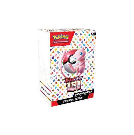 Pokémon EV3.5: Bundle de 6b. Pokémon 151 POKEMON Ikaipaka jeux