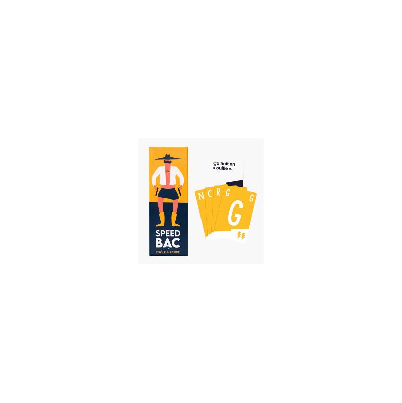 Speed Bac Jaune  Ikaipaka jeux & jouets Royan