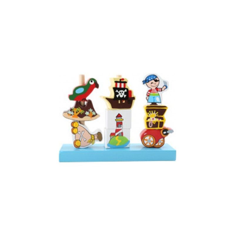 Jeu à empiler "Pirates" - IkaIpaka Royan