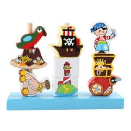 Jeu à empiler "Pirates" - IkaIpaka Royan