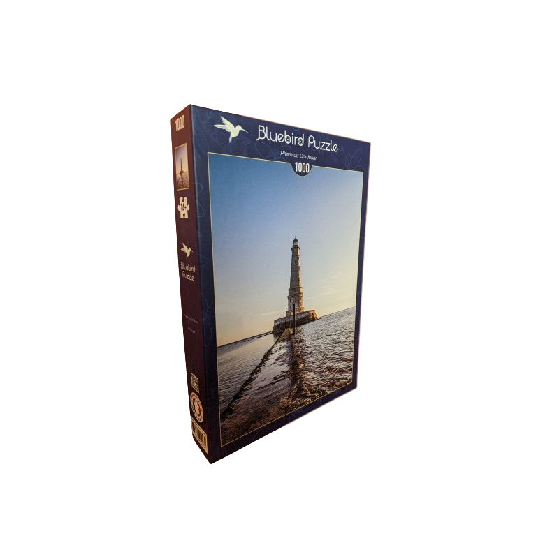 Puzzle 1000p Phare de Cordouan (Royan) bluebird  Ikaipaka jeux