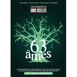Sous Scellés - 63 âmes  Ikaipaka jeux & jouets Royan