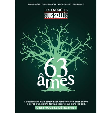 Sous Scellés - 63 âmes  Ikaipaka jeux & jouets Royan