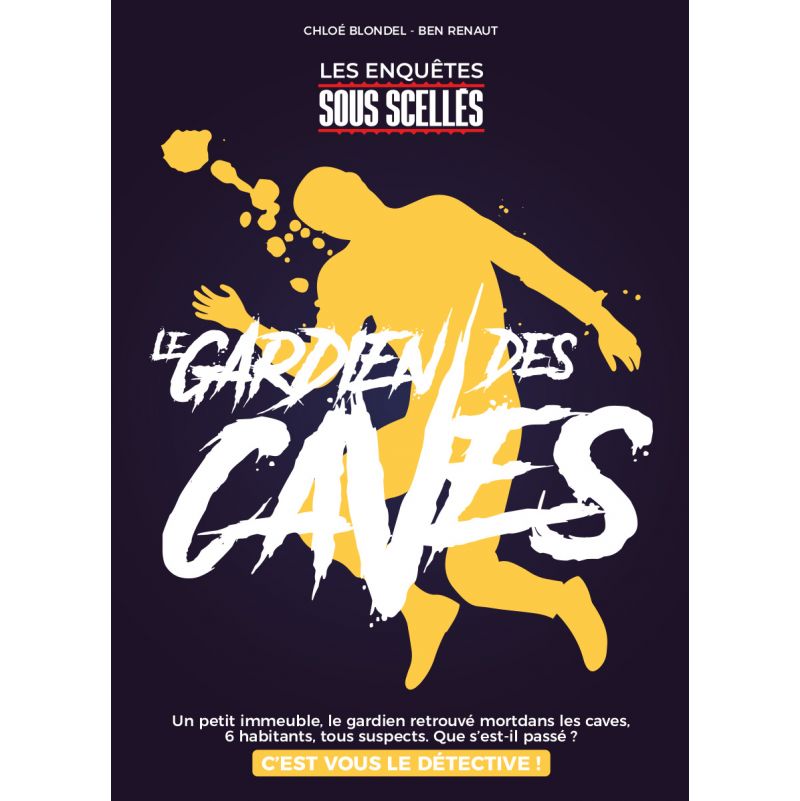 Sous Scellés - Le gardien des caves Gigamic Ikaipaka jeux &