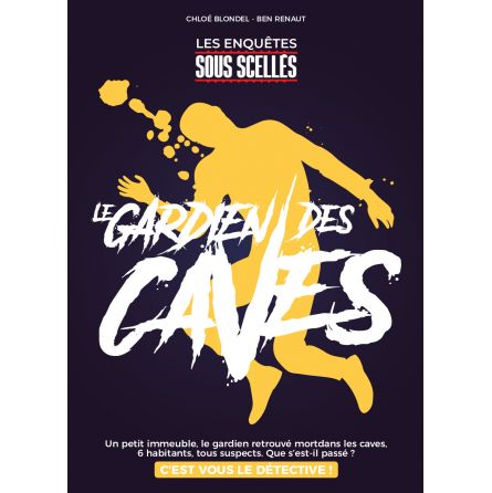 Sous Scellés - Le gardien des caves Gigamic Ikaipaka jeux &
