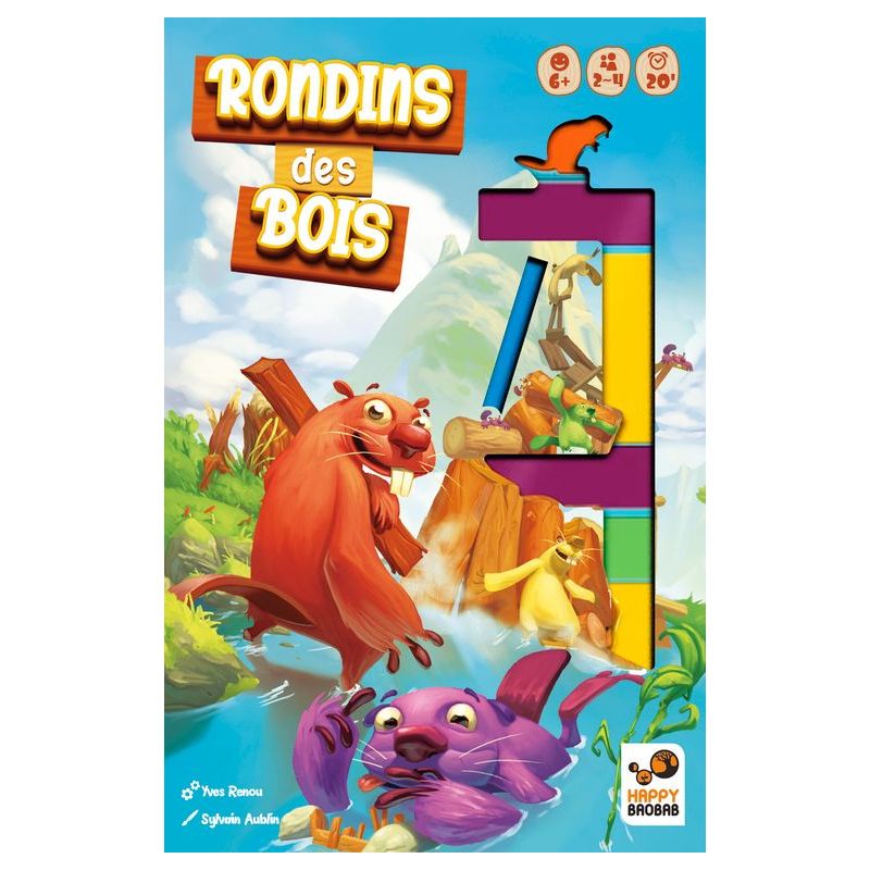 Les rondins des bois  Ikaipaka jeux & jouets Royan