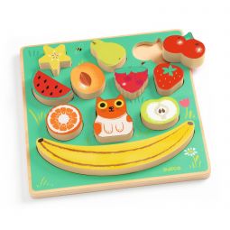 Puzzle Bois Boom Happy Djeco Ikaipaka jeux & jouets Royan