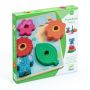 Puzzle Bois Stack Happy Djeco Ikaipaka jeux & jouets Royan