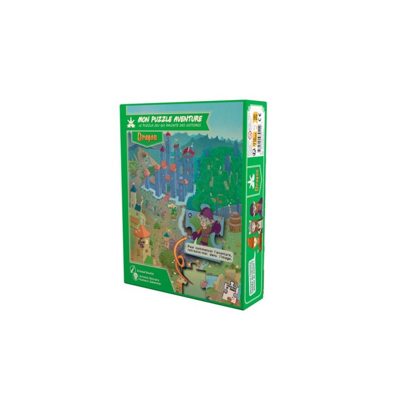 Mon Puzzle Aventure: Dragon  Ikaipaka jeux & jouets Royan