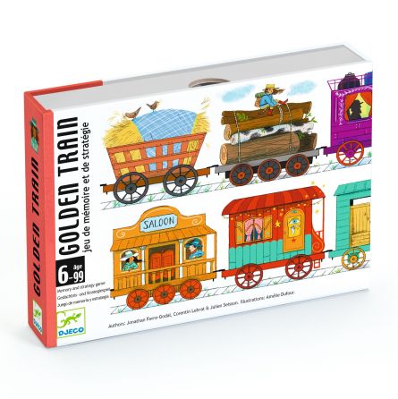 Golden Train Djeco Ikaipaka jeux & jouets Royan